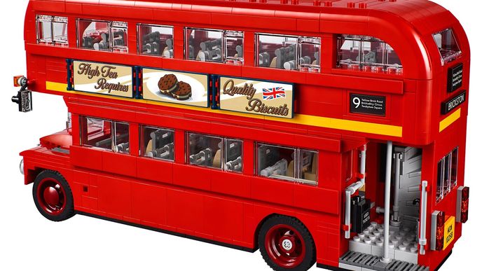Lego chystá novou hračku pro velké kluky: legendární londýnský double-decker