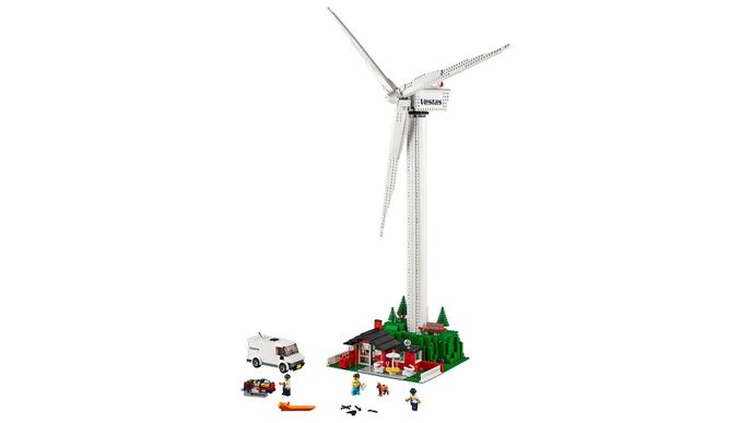 Lego se v poslední době nebojí posílat do prodeje obří stavebnice technicky zajímavých děl. Teď tu máme další pozoruhodnou novinku – metr vysokou větrnou elektrárnu.