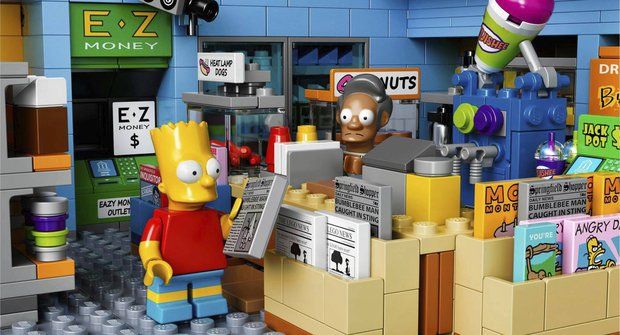Plus video! Galerie: LEGO Simpsonovi mají Kwik-E-Mart