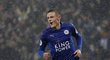 Útočník Leicesteru Jamie Vardy dal proti Manchesteru City hattrick