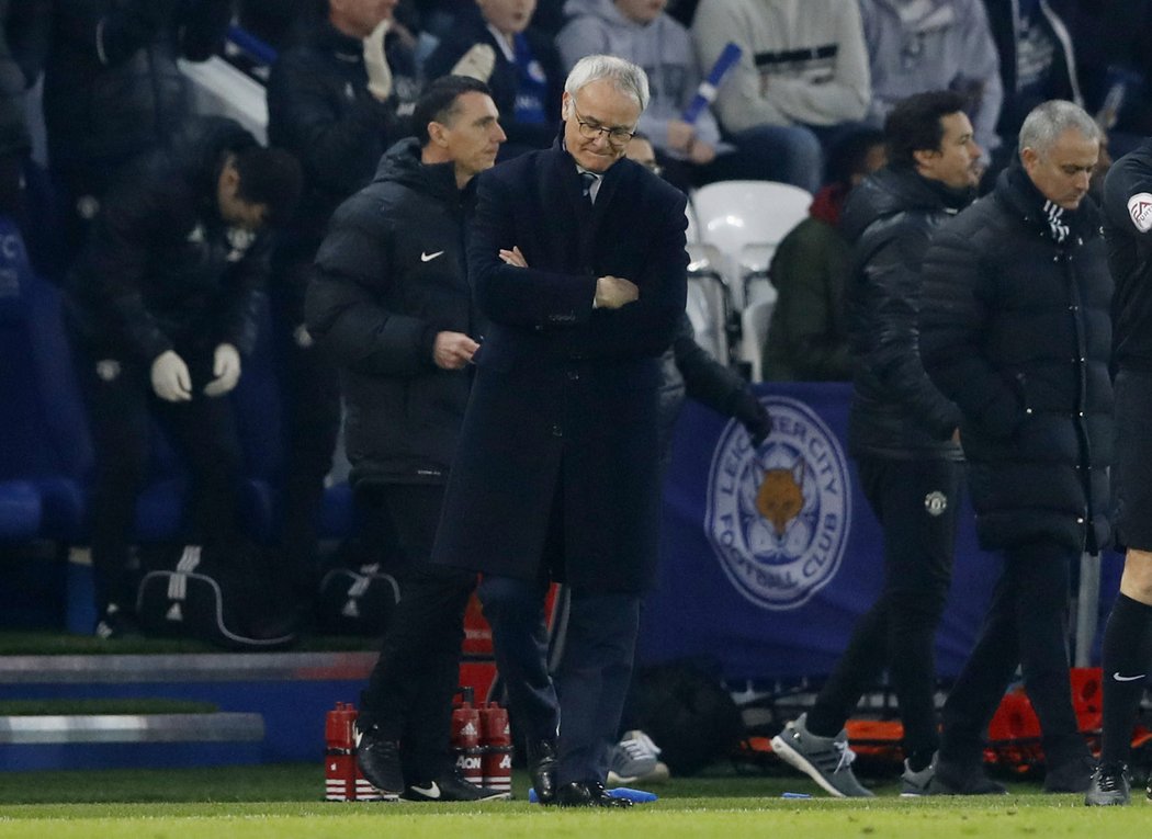 Claudio Ranieri (vlevo) a José Mourinho