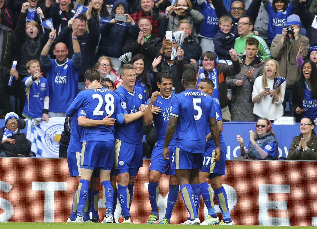 Fotbalisté Leicesteru jsou velmi blízko titulu