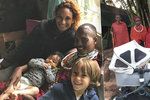 Leila se vydala mezi Masaje. Ti byli překvapení kočárkem pro děti.