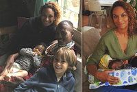 Čtyřnásobná matka Lejla Abbasová: Všechny děti odvezu do Afriky!