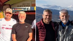 MUDr. Tomáš Šebek jezdí s Petrem Pavlem na motorky.