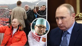 Kolem Putina se motá armáda lékařů, tvrdí ruští novináři. Expert na rakovinu jej doprovází roky