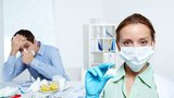 Velká zpráva o chřipce: Stupeň rozšíření choroby podle krajů