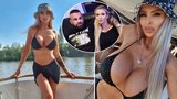 Vémolova Lela vyvalila své obří silikony: Brutální párty s brutálním výstřihem!