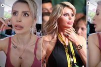 Lela Vémola a „zásah" v obličeji: 4 nitě do každé tváře!