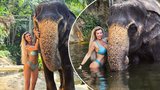 Královna džungle Lela Vémola: Sexy mezi sloníky!
