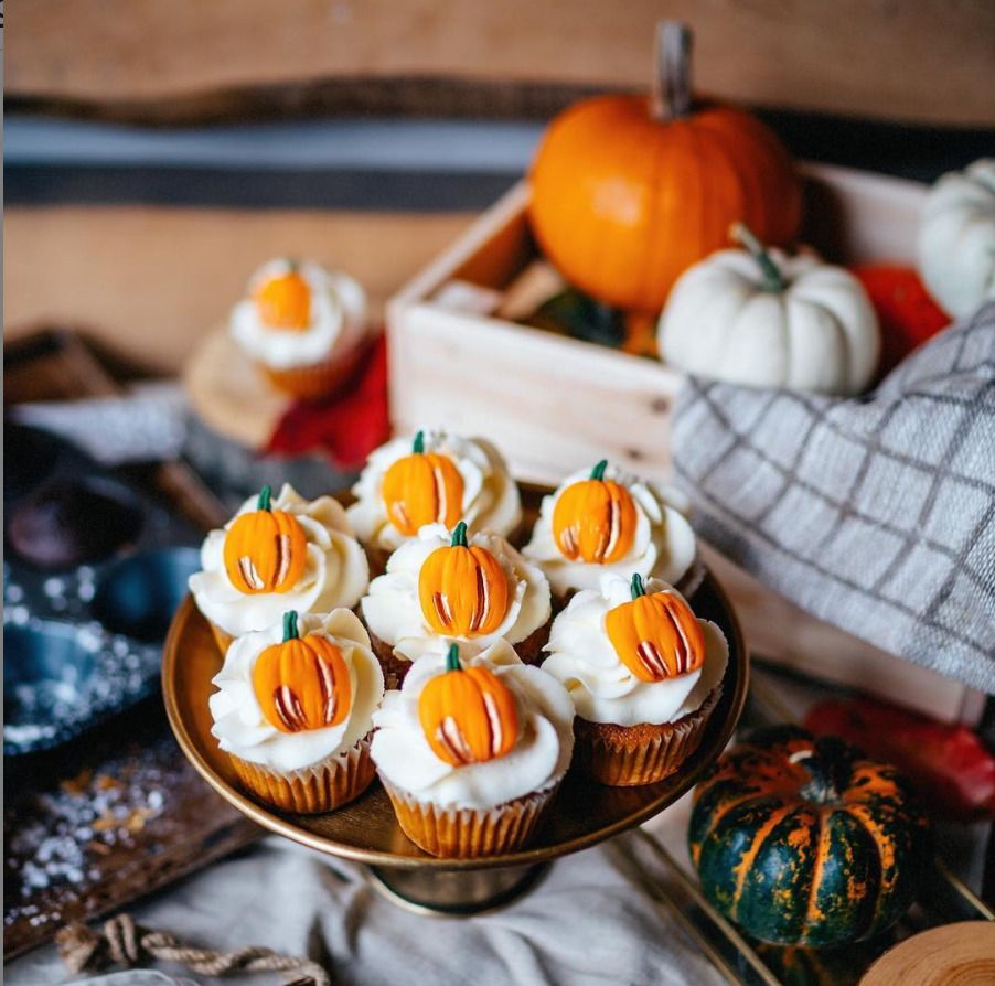 Podzimní cupcakes od Lelí