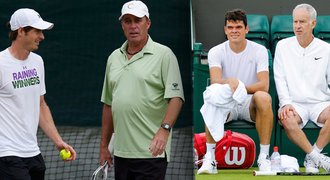 Superkouči ve finále Wimbledonu? McEnroe čelí kritice, Lendl bez reakcí