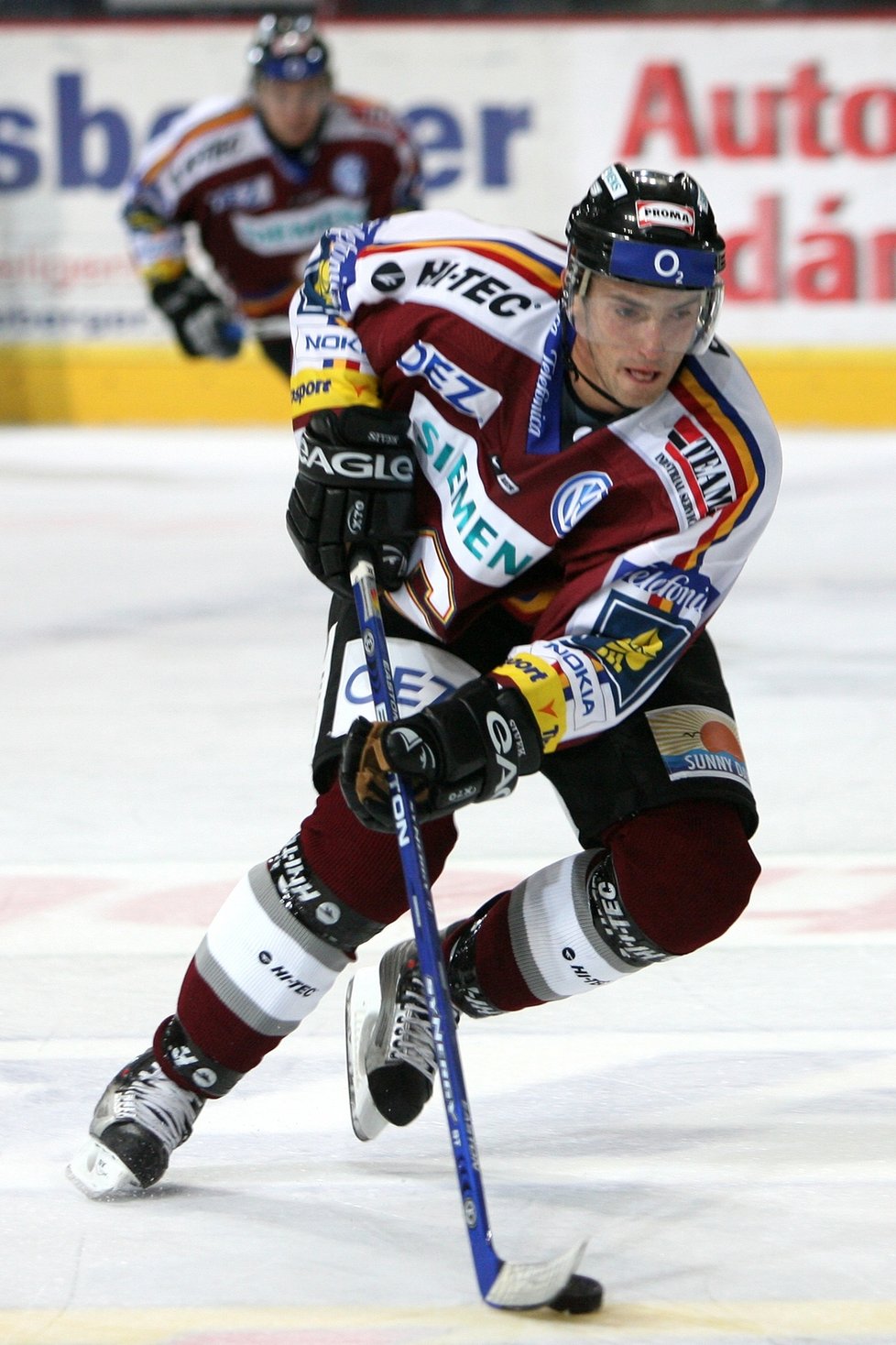 Michal Sivek hrál nejen ve Spartě, ale i v NHL.
