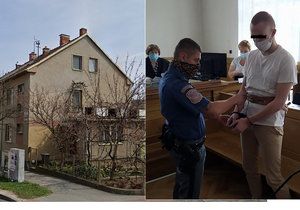 Ondřej L. (21) se u Krajského soudu v Brně přiznal k uškrcení babičky (†80), potřeboval peníze na drogy a automaty. Neprojevil ani kousek lítosti...