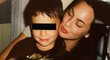 Kasia Lenhardtová (†25) se synem Noahem Kasia Lenhardtová (†25) se synem Noahem