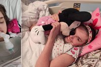 Lenička (14) potřebuje nonstop péči a stará se o ni obětavá máma: „Jsem úplně vyčerpaná, ale musím dál fungovat,“ říká
