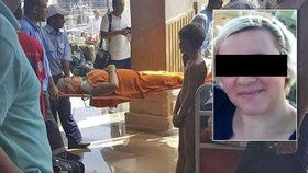Turistka Lenka pobodaná v Egyptě zemřela.