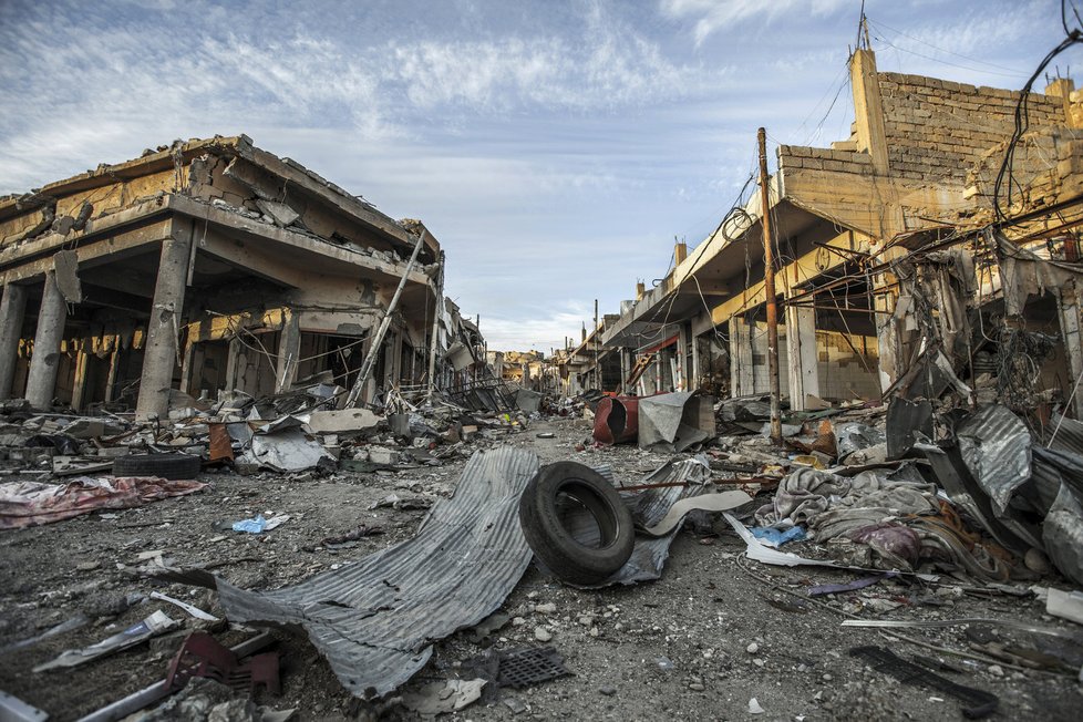 Češky v Iráku: Blesk.cz ukázaly fotky ze zdemolovaného města Sindžár