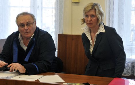 Obžalovaná Lenka Klimešová u soudu.