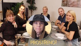 Herečka Lenka Kořínková v kulinářském pořadu Prostřeno!