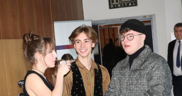 Lenka Netušilová, Max Dolanský a Petr Komínek Lenka Netušilová, Max Dolanský a Petr Komínek