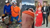 Hororový výlet sexy zrzky Vacvalové: Pád kamenů v horách i rvačka na pohotovosti!   
