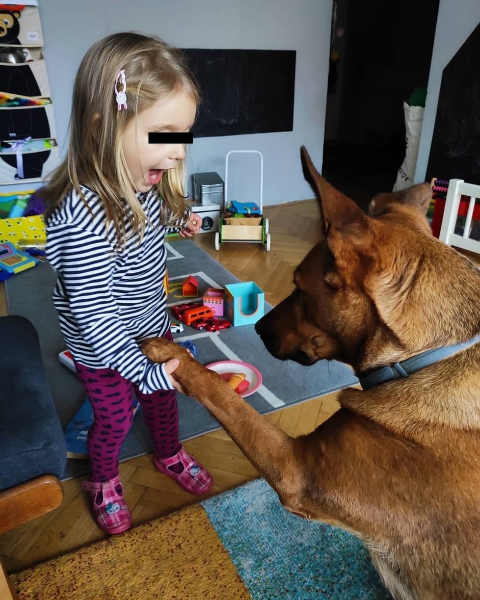 Dcera a fenka Lenky Zahradnické jsou velké kamarádky