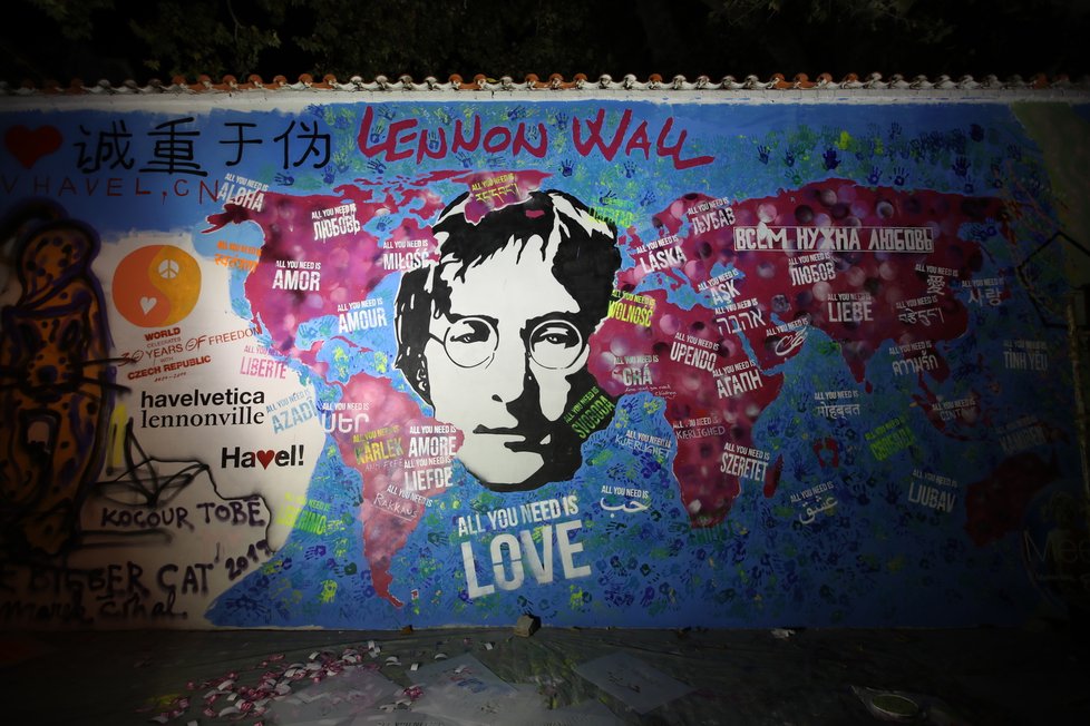 Lennonova zeď, 7. listopadu 2019.