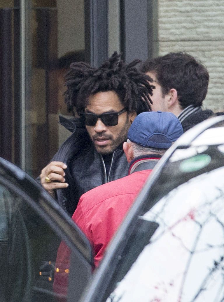 2016 – Lenny Kravitz na tajňačku v Praze