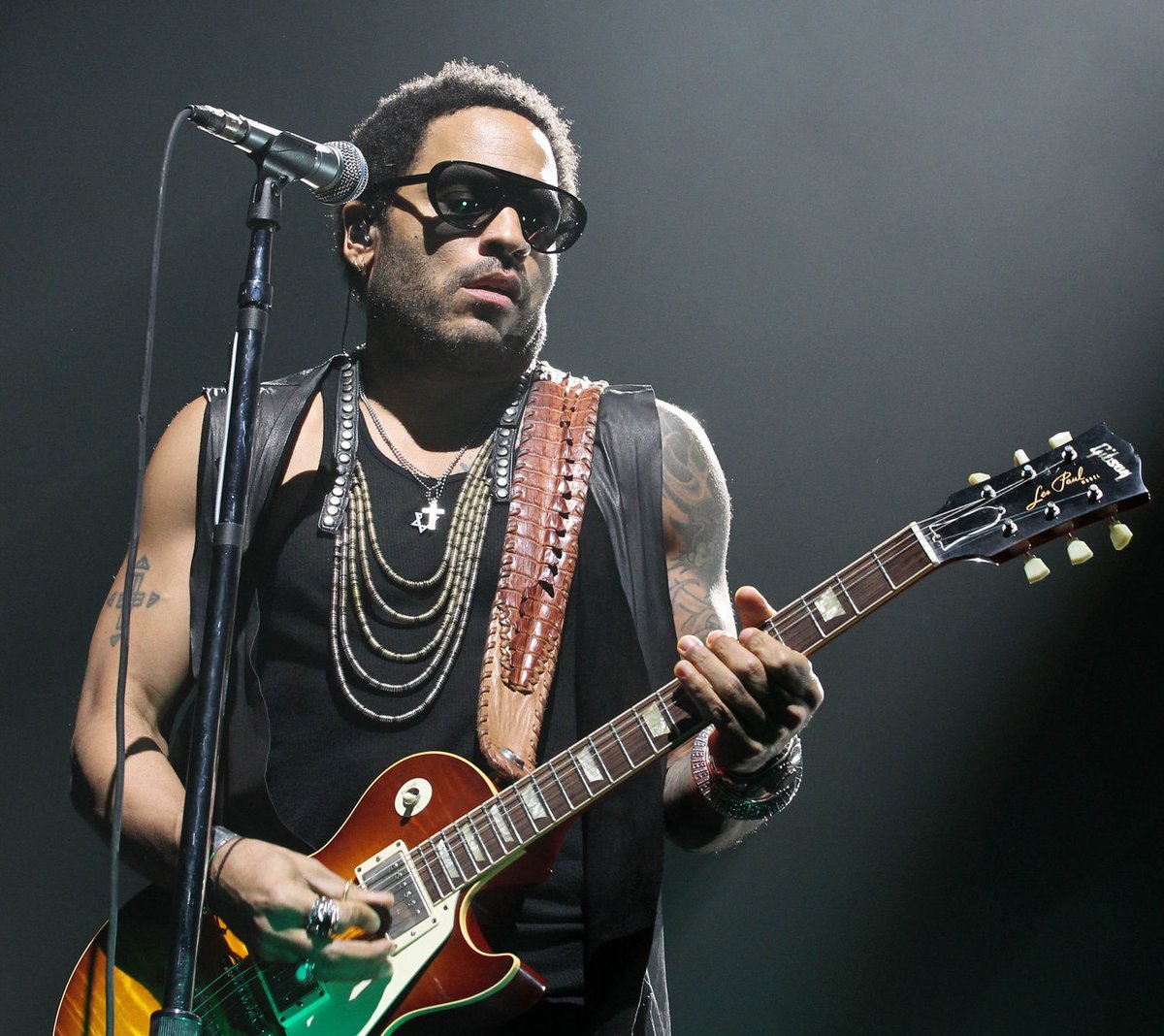 Lenny Kravitz to na koncertu v Praze pořádně rozjel!