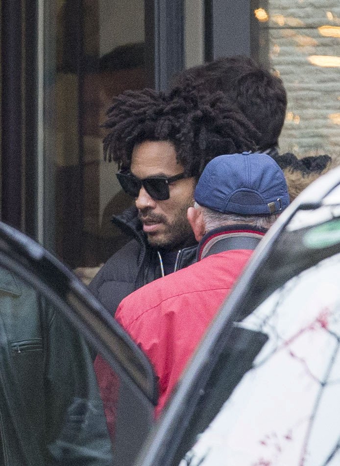 2016 – Lenny Kravitz na tajňačku v Praze