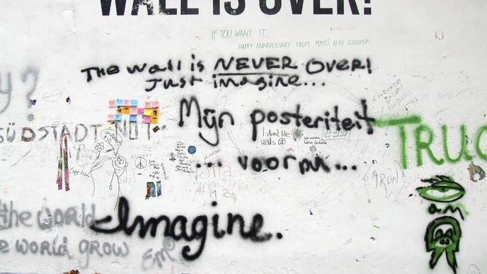 Lenonova zeď 18. listopadu 2014
