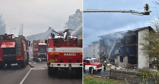 Výbuch plynu u Prachatic zcela zničil bytovku a zabíjel! Podle místních šlo o úmyslnou pomstu! 