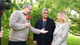 Leon Tsoukernik s manželkou