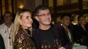 Leon Tsoukernik s partnerkou Leon Tsoukernik s partnerkou