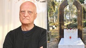 Zesnulý architekt Šípek se po dvou letech dočkal hrobu.