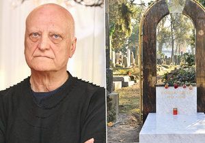 Zesnulý architekt Šípek se po dvou letech dočkal hrobu.