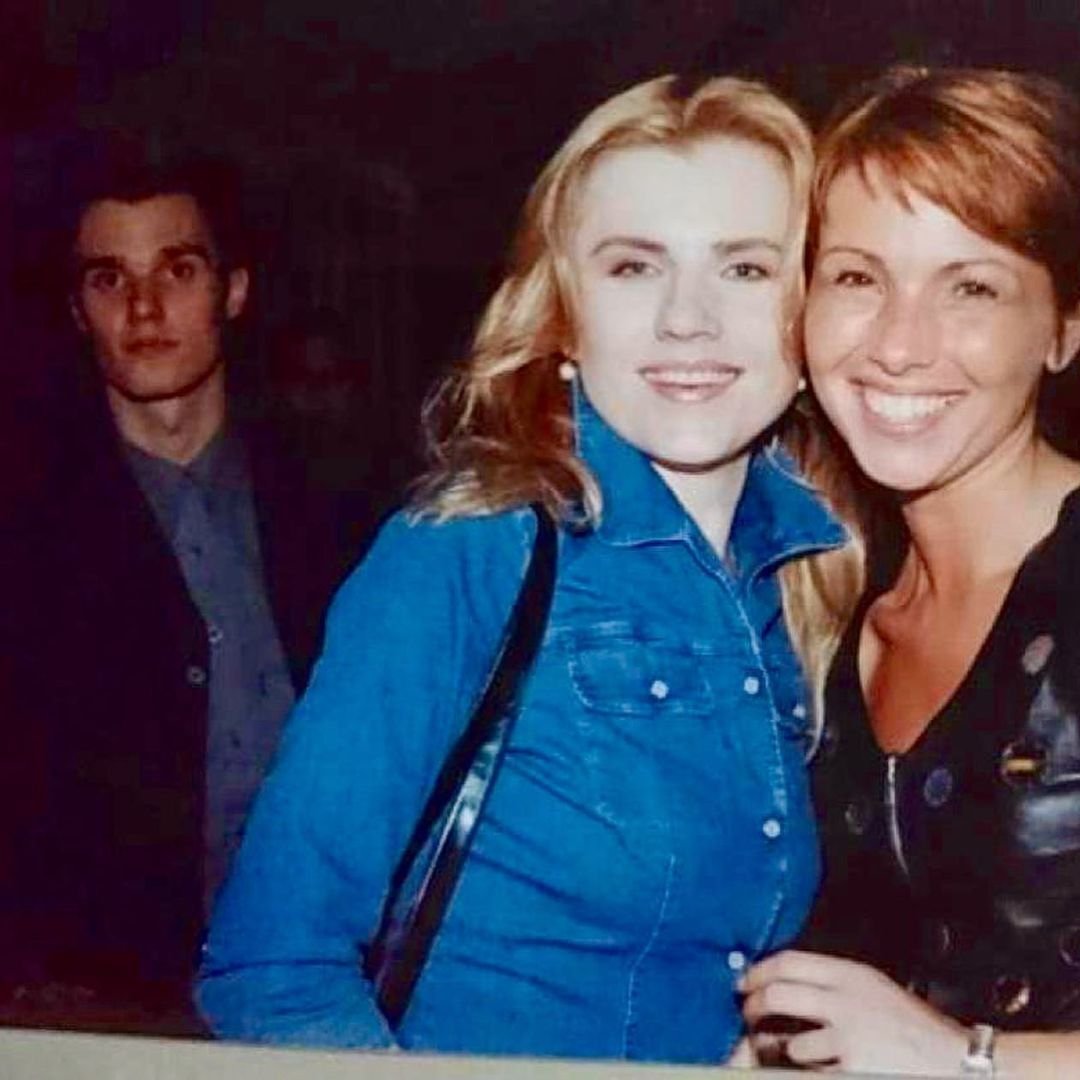 Leona Machálková s Nicol Lenertovou před 22 lety
