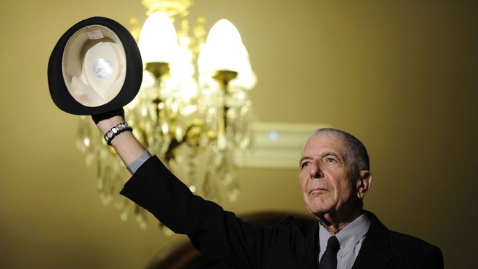 Písničkář a literát Leonard Cohen