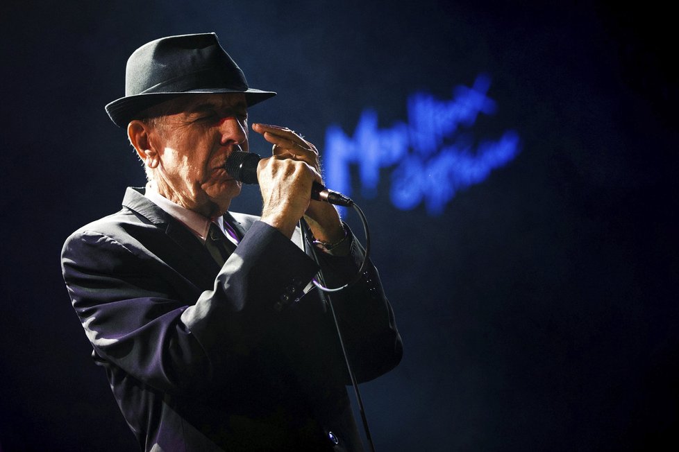 Písničkář a literát Leonard Cohen