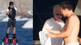 Leonardo DiCaprio na Ibize: Dováděl na vodě a vystrčil pivní pupíček