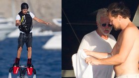 Leonardo DiCaprio na Ibize: Dováděl na vodě a vystrčil pivní pupíček