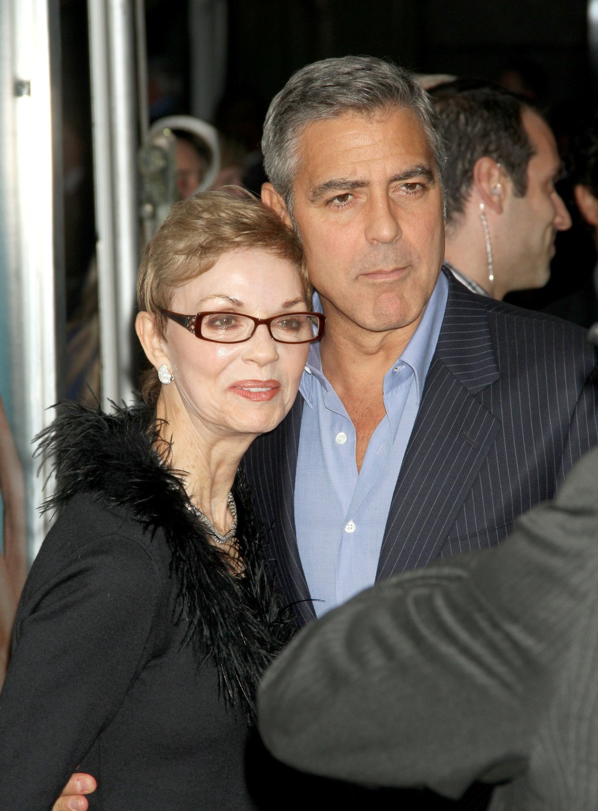 George Clooney a matka Nina Bruce Warren