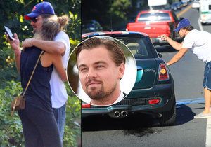 Nabouraný DiCaprio plísnil řidičku a utěšoval milenku!