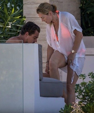 Leonardo DiCaprio a Kate Winslet společně v Saint Tropez