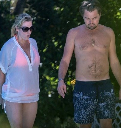 Leonardo DiCaprio a Kate Winslet společně v Saint Tropez