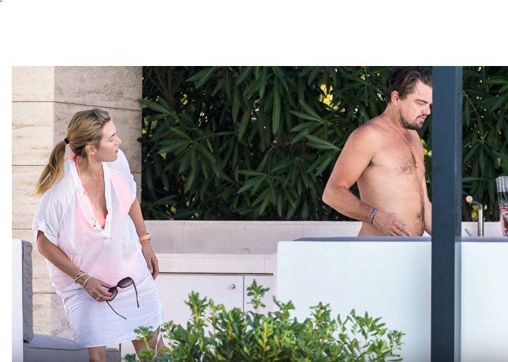 Leonardo DiCaprio a Kate Winslet společně v Saint Tropez