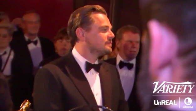 Leonardo DiCaprio čeká, až mu na Oscara vyryjí jméno.