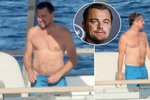 Polonahý Leonardo DiCaprio s přáteli na jachtě