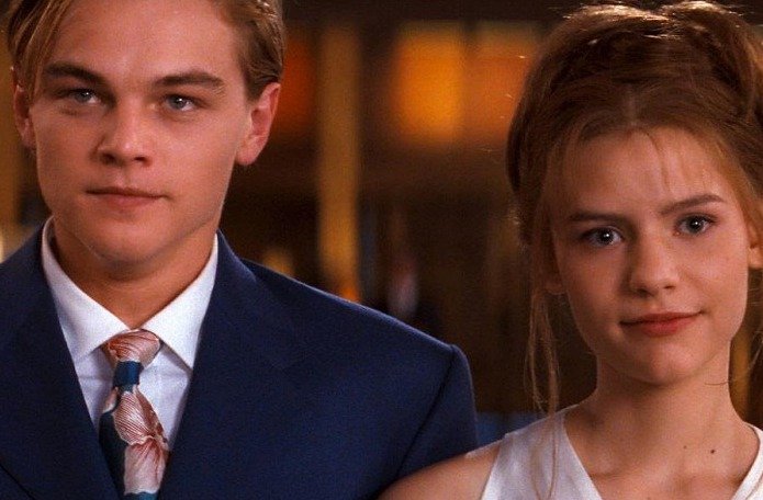 Romeo a Julie (1996). Leonardo po boku Claire Daines